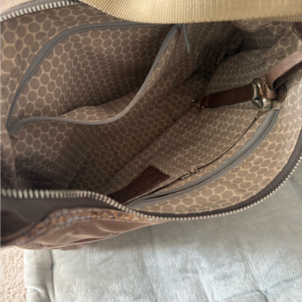 Brighton Brown and Tan Crossbody Bag - Picture 5 of 5